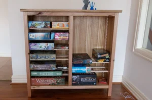 Bookshelf with Adjustable Shelves